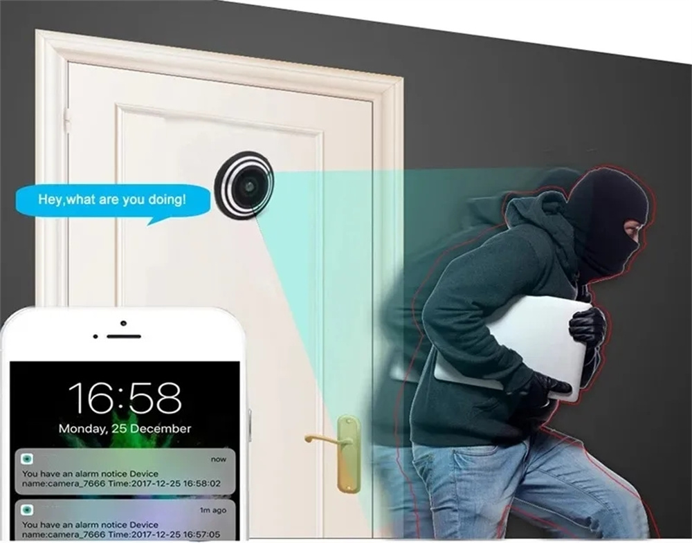 5G 2.4G WIFI 16MM Tuya Wifi De - Home Security Front Door Camera recensie en prijs